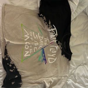Pink floyd shirt.